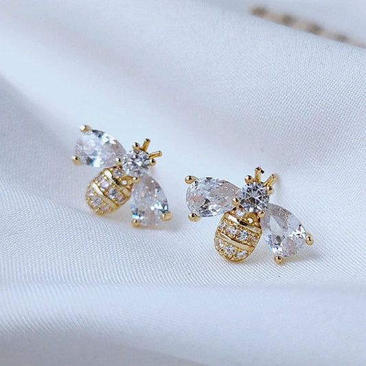 Gorgeous Bee Stud Earrings for Women